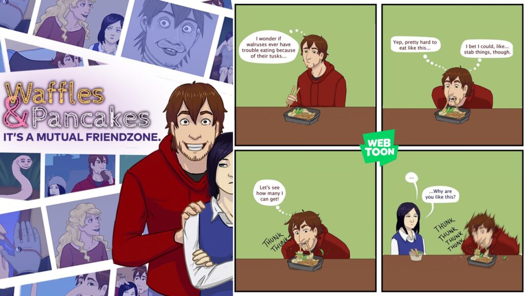 Waffles and pancakes comedy webtoon